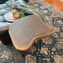 Black Walnut Cookie end tables {set of 3}