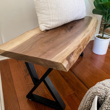 Reading Nook Bench, Black Walnut