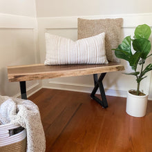 Reading Nook Bench, Black Walnut