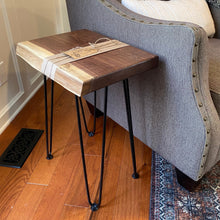Small End Table, Black Walnut