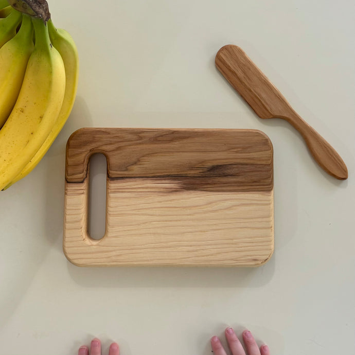 Kids Cutting Board & Knife set