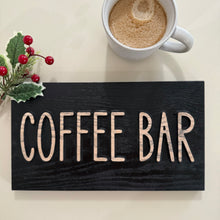 Coffee Bar sign