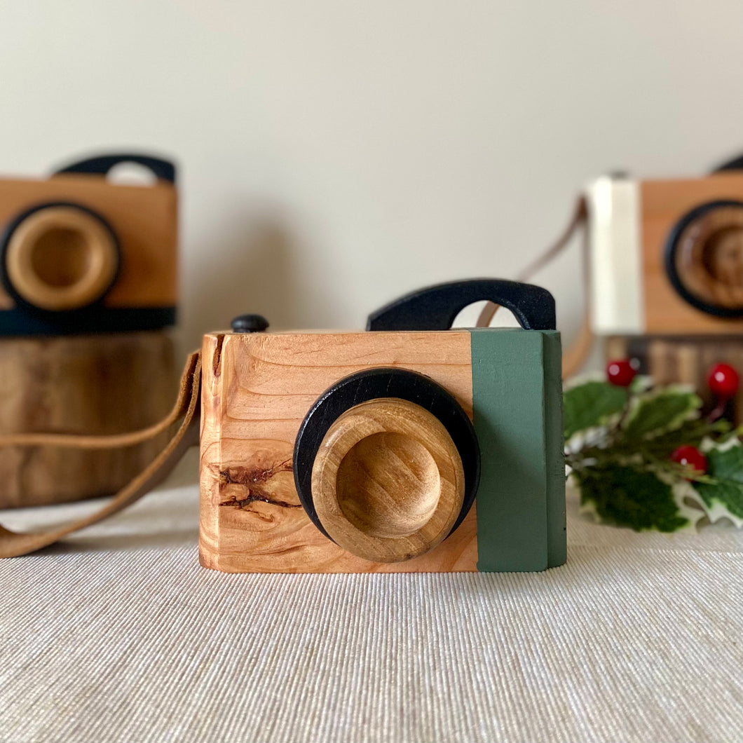 Wooden Toy Cameras